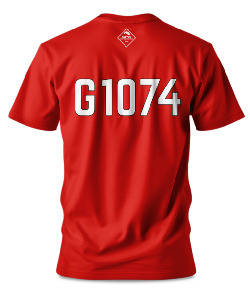 Basic T-Shirt mit G-Nummer – Bild 5