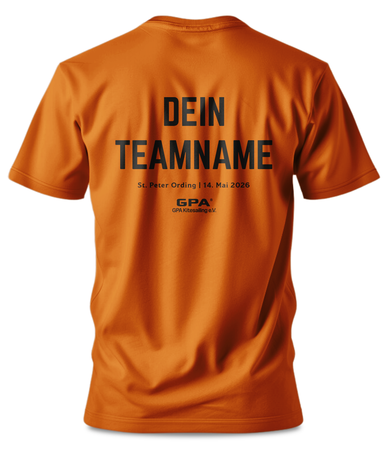 Basic T-Shirt 8h Rennen 2026 mit Teamname im Set (2 - 4 Stück) – Bild 5