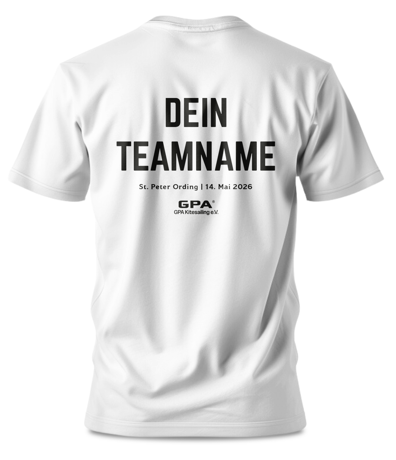Basic T-Shirt 8h Rennen 2026 mit Teamname im Set (2 - 4 Stück) – Bild 3
